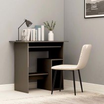 Desk White and Sonoma Oak 80x45x74 cm Engineered Wood