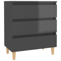 Sideboard Black 60x35x69 cm Engineered Wood