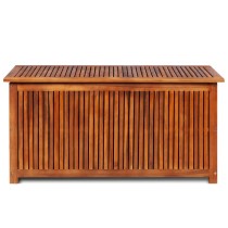 Garden Storage Box 117x50x58 cm Solid Acacia Wood