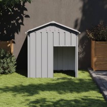 Dog House with Roof Anthracite 117x103x123 cm Galvanised Steel