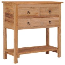 Sideboard 78x35x80 cm Massivholz Teak