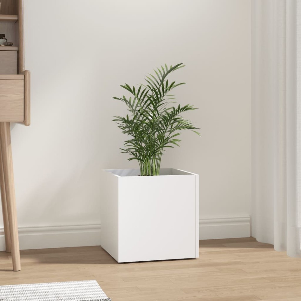 Planter Box Brown Oak 40x40x40 cm Engineered Wood