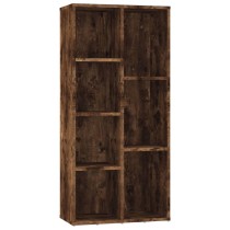 Book Cabinet Concrete Grey 50x25x106 cm Engineered Wood