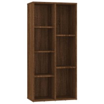 Book Cabinet Concrete Grey 50x25x106 cm Engineered Wood