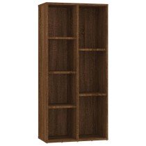 Book Cabinet Concrete Grey 50x25x106 cm Engineered Wood