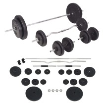 Barbell and Dumbbell Set 120 kg