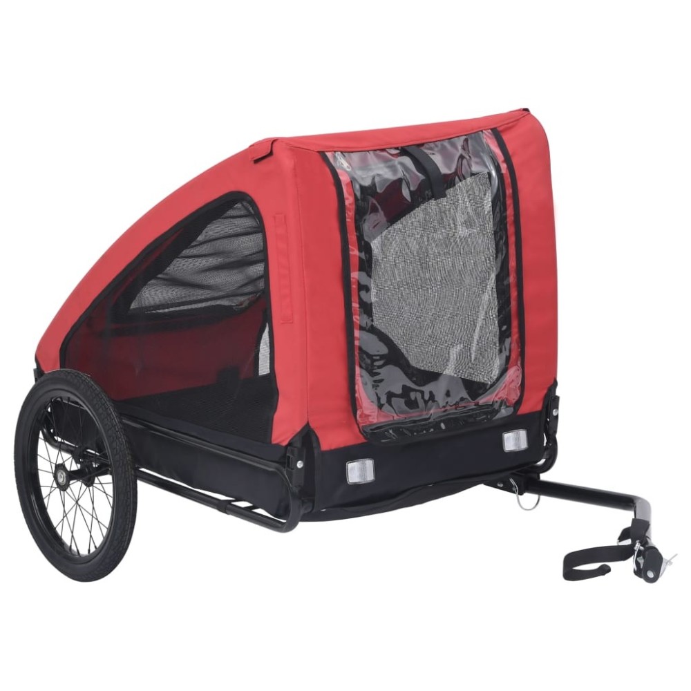 Pet Bike Trailer Blue and Black