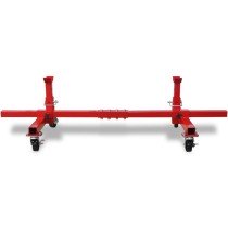 Mobile Axle Stand Red