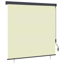 Outdoor Roller Blind 140x250 cm Cream