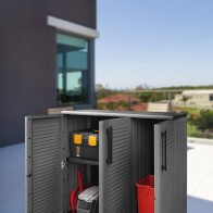 Gartenschrank Grau und...