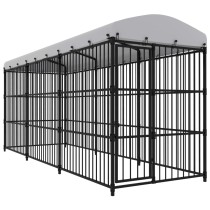 Outdoor Dog Kennel 300x300x185 cm