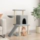 Cat Tree with Sisal Scratching Posts Dark Grey 96.5 cm