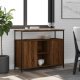 Sideboard Sonoma-Eiche 100x35x80 cm Holzwerkstoff