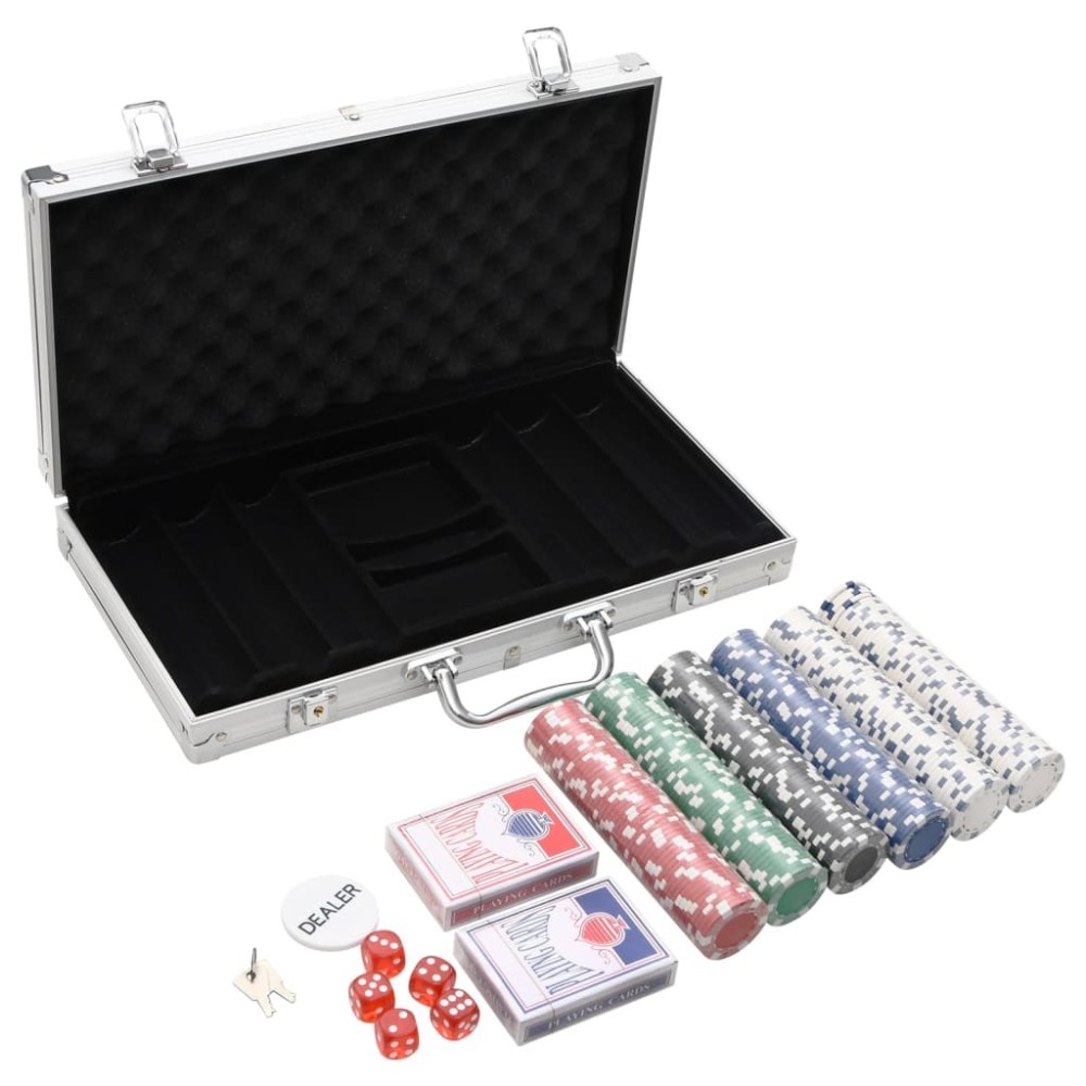 Pokerchips-Set 300 Stk. 4 g