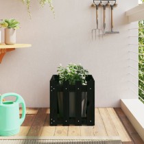 Garden Raised Bed with Fence Design 200x50x70 cm Impregnated Wood Pine