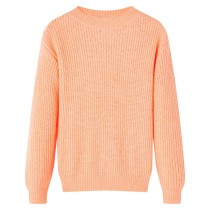Kids' Sweater Knitted Neon Yellow 104