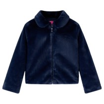 Kids' Coat Faux Fur Pink 140