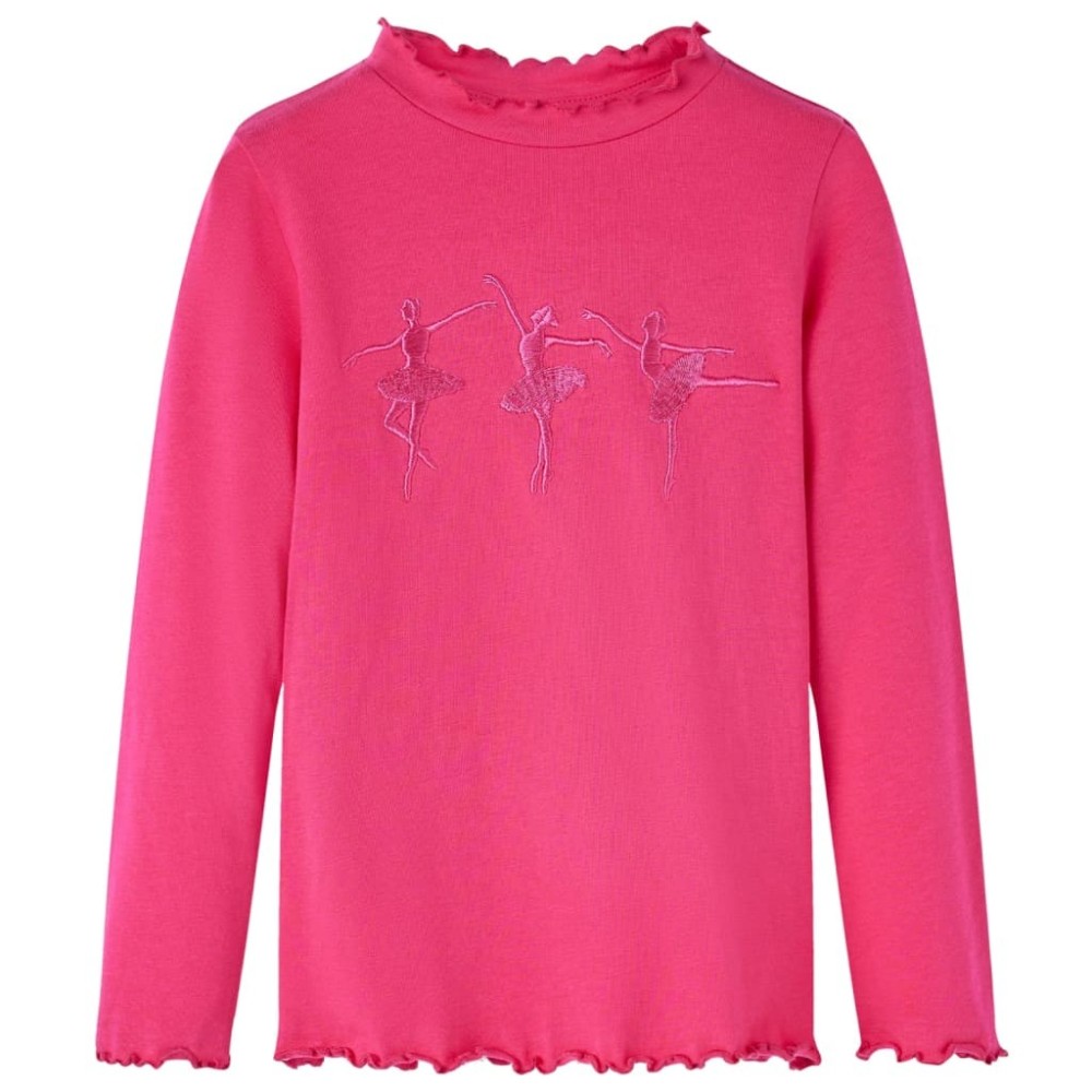 Kids' T-shirt with Long Sleeves Navy Blue 104