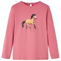 Kids' T-shirt with Long Sleeves Navy Blue 140