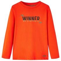 Kids' T-shirt with Long Sleeves Dark Green 140