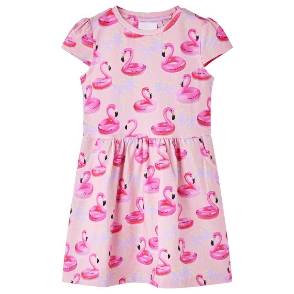Kids' Dress Light Pink 128