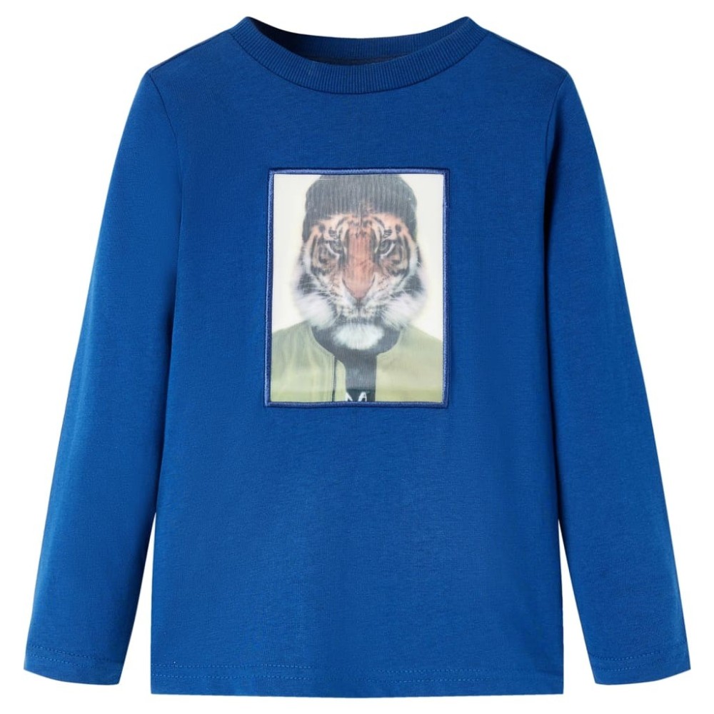 Kids' T-shirt with Long Sleeves Red 140