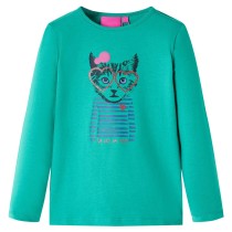 Kids' T-shirt with Long Sleeves Pink 128