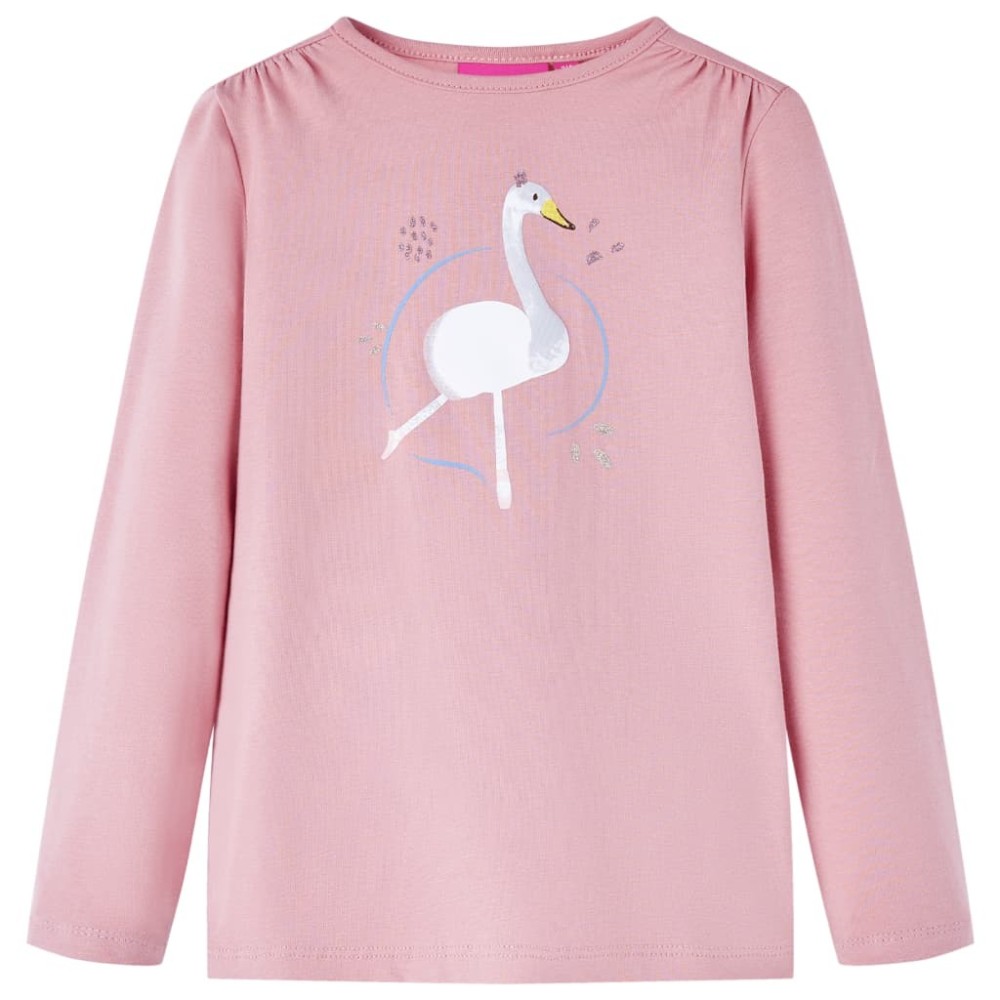 Kids' T-shirt with Long Sleeves Navy Blue 128