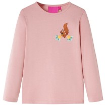 Kids' T-shirt with Long Sleeves Navy Blue 140