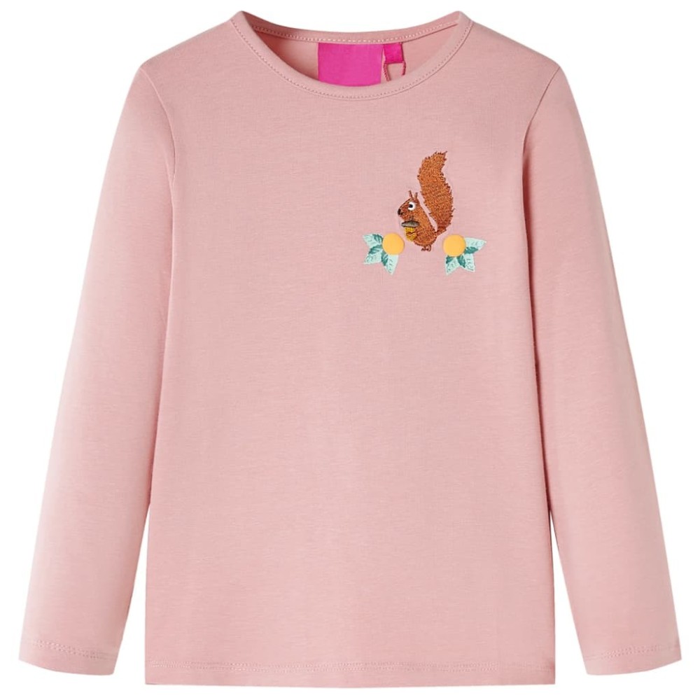 Kids' T-shirt with Long Sleeves Navy Blue 140