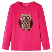Kids' T-shirt with Long Sleeves Navy 128