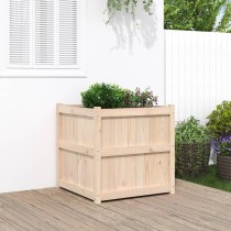 Garden Planter 70x70x70 cm Impregnated Wood Pine