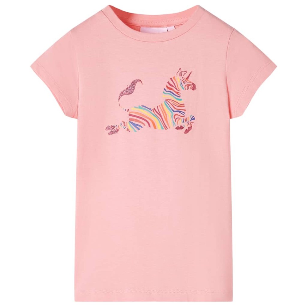Kinder-T-Shirt Kobaltblau 128