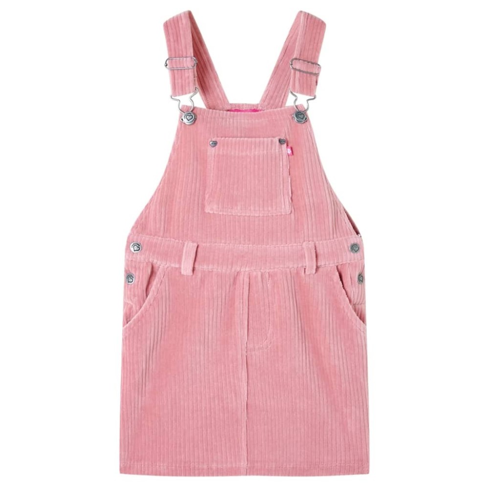 Kids' Overall Dress Corduroy Navy 128