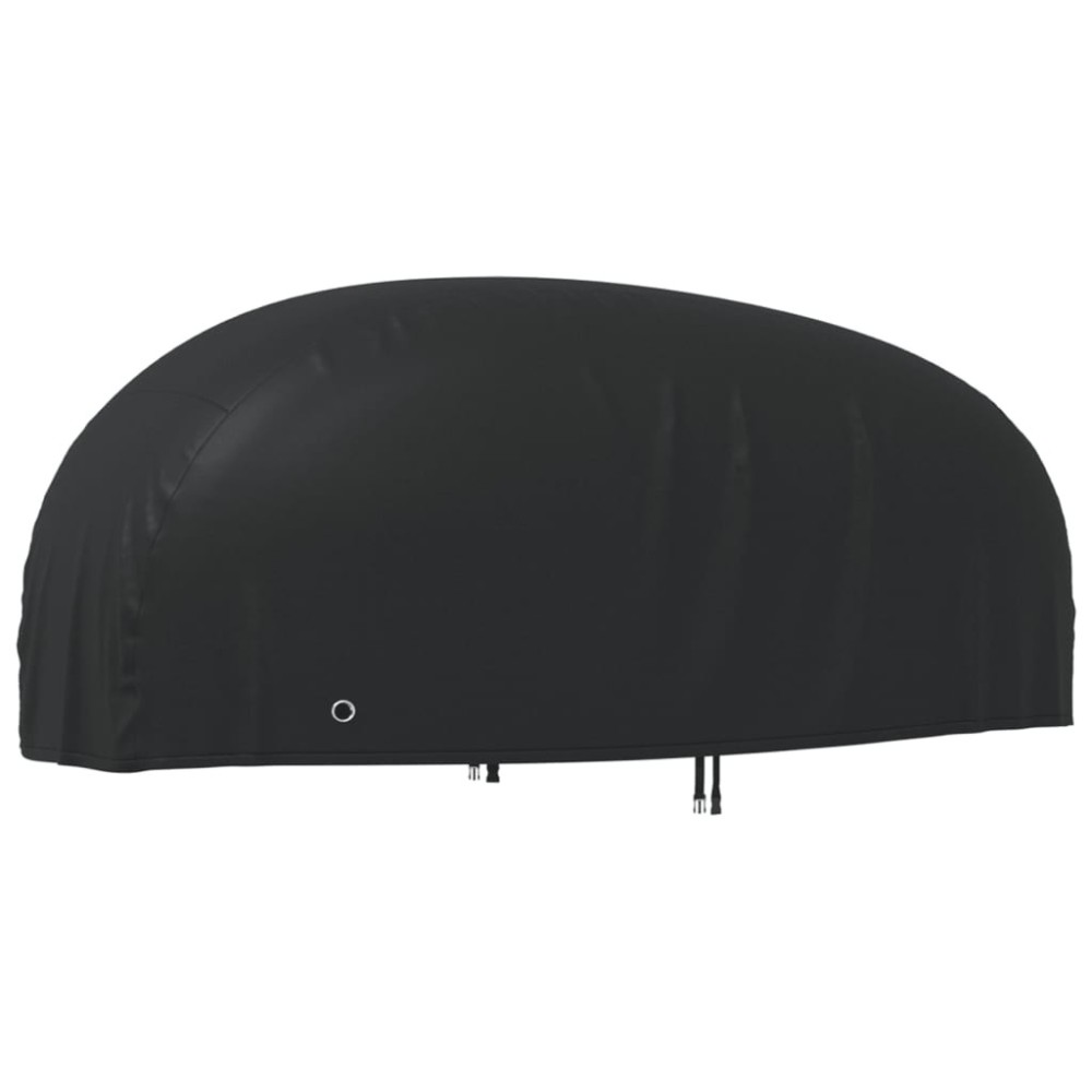 Motorrad-Abdeckung Schwarz 245x105x125 cm 210D Oxford