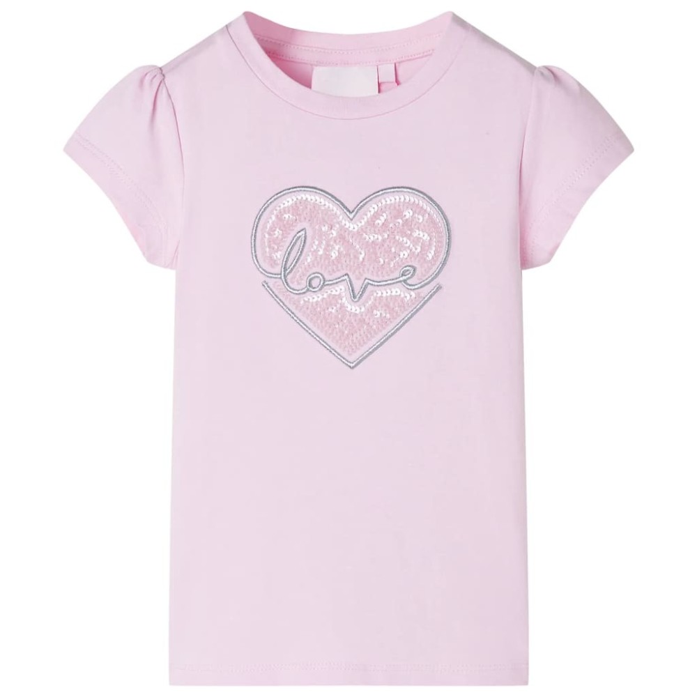 Kids' T-shirt Light Pink 140