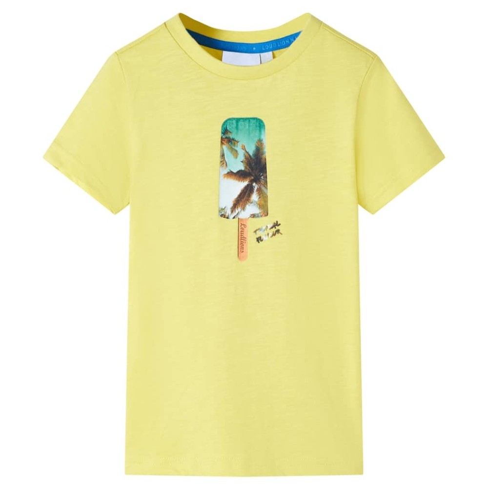 Kids' T-shirt Yellow 128