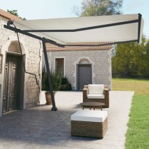 Stützen für Markisen Anthrazit 300x245 cm Eisen