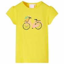 Kids' T-shirt Neon Coral 128