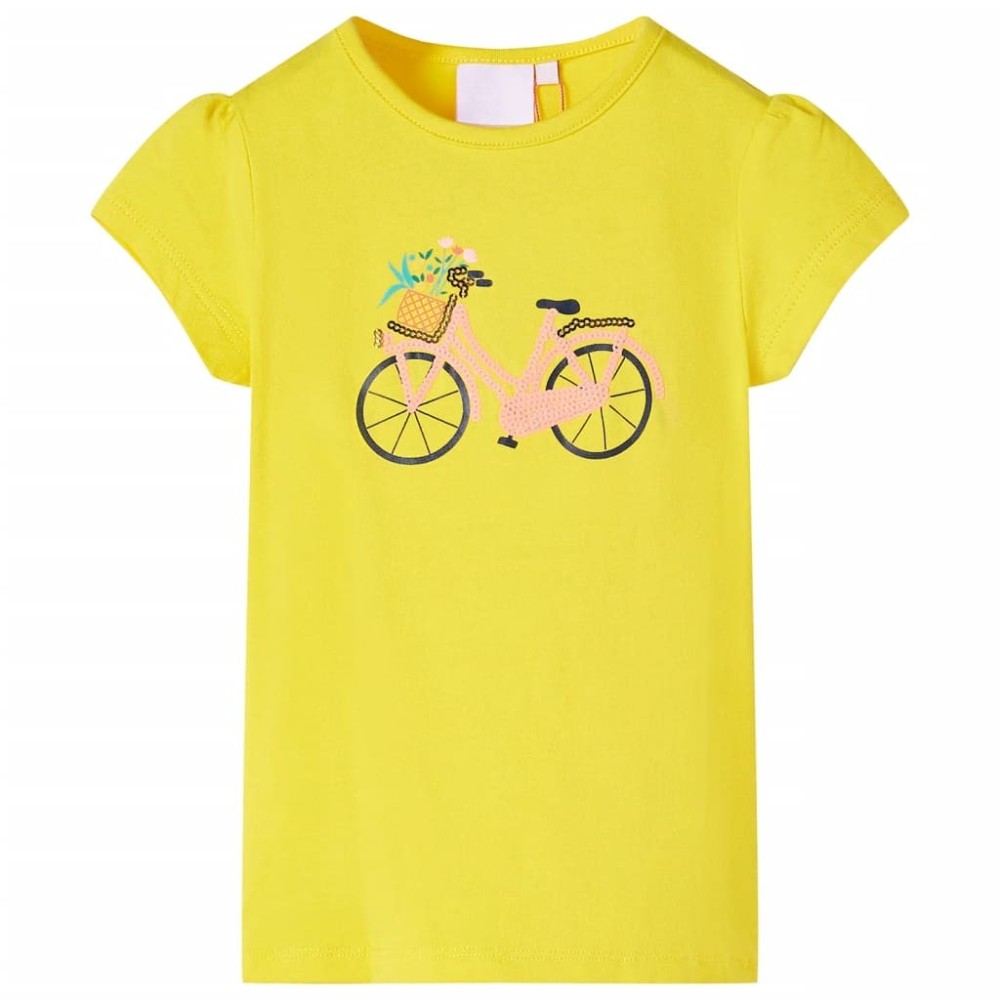 Kids' T-shirt Neon Coral 128