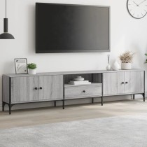 TV-Schrank mit Schublade Räuchereiche 200x25x44cm Holzwerkstoff