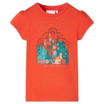 Kids' T-shirt Dark Orange 128