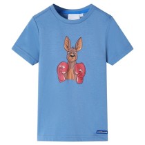 Kids' T-shirt with Short Sleeves Yellow 92