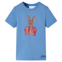 Kids' T-shirt with Short Sleeves Yellow 92