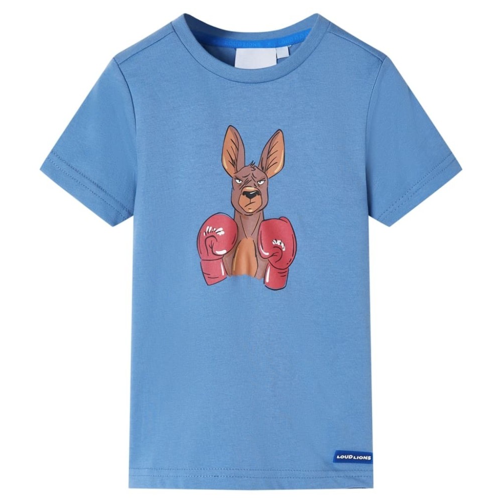 Kids' T-shirt with Short Sleeves Yellow 92