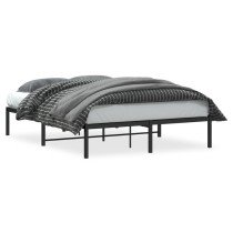 Metal Bed Frame White 193x203 cm