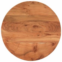 Table Top Ã˜70x3.8 cm Round Solid Wood Acacia