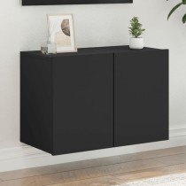 TV Cabinet Wall-mounted Brown Oak 100x30x41 cm