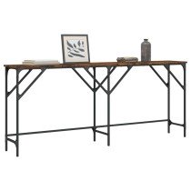 Console Table Sonoma Oak 180x29x75 cm Engineered Wood