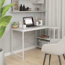 Computertisch Schwarz 110x72x70 cm Holzwerkstoff